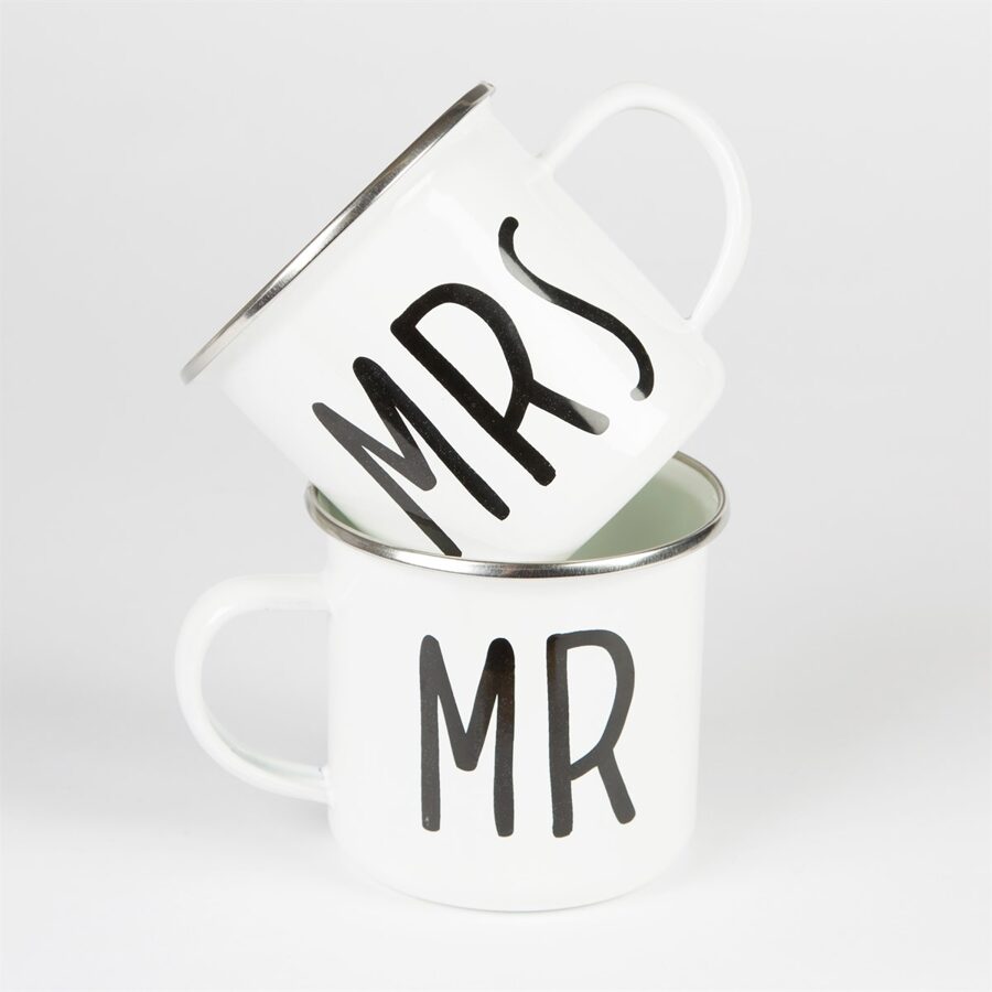 Krūzītes "Mr & Mrs"