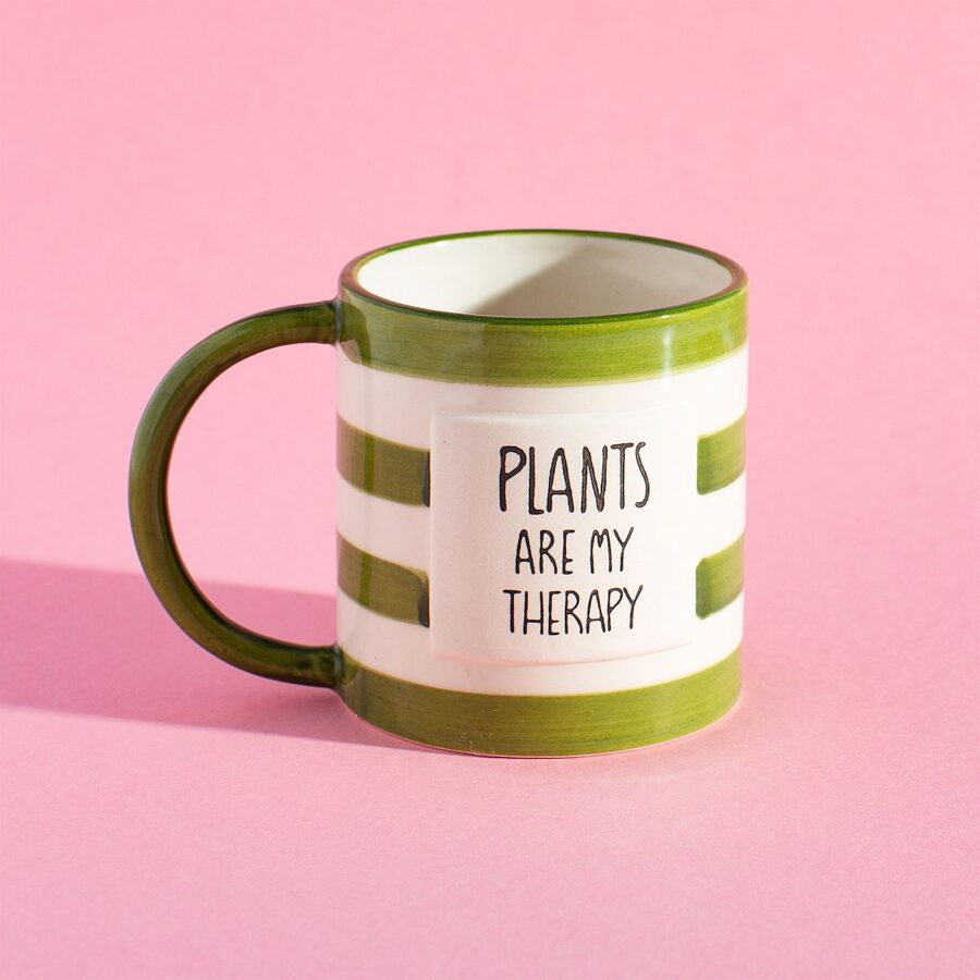Krūze "Plants are my therapy"