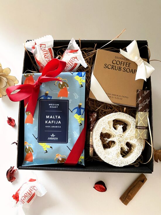 Dāvanu komplekts "Kafijas SPA mammai"