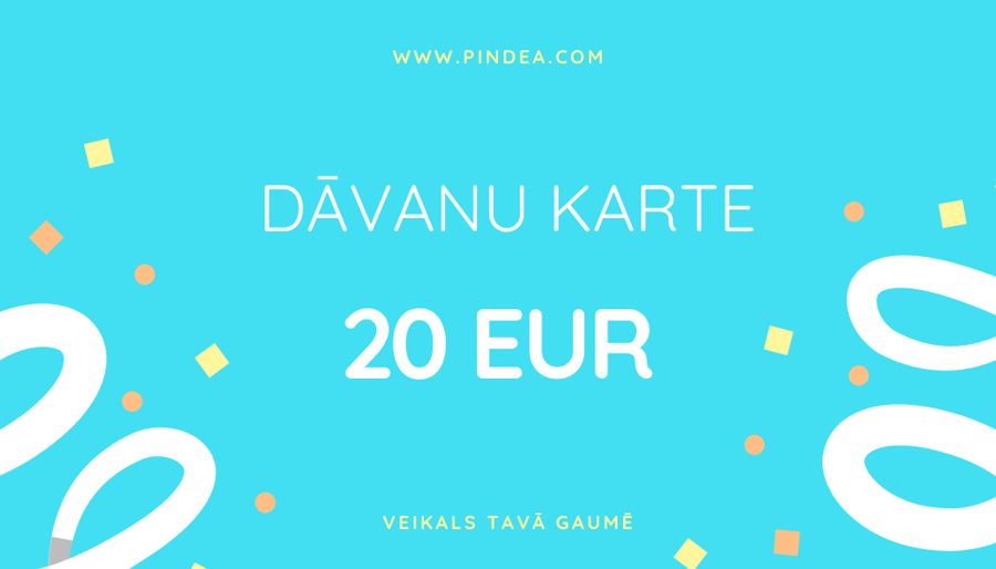 Electronic gift card 20 EUR