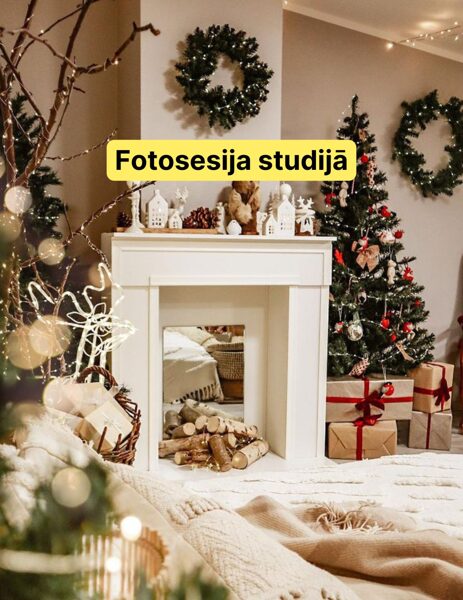 Fotosesija studijā (Valmieras novads)