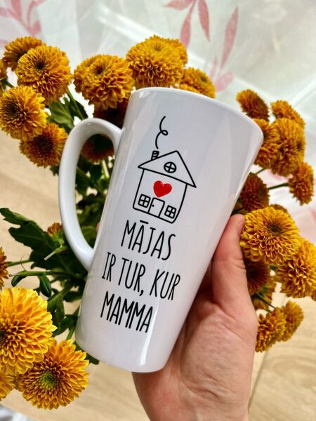 Krūze "Mājas ir tur, kur ir MAMMA"