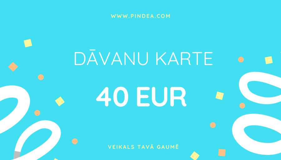 Electronic gift card 40 EUR